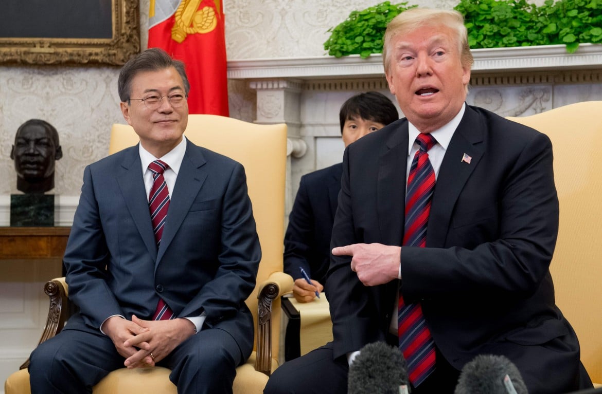 Trump gela Moon: «L’incontro con Kim forse sarà rinviato»