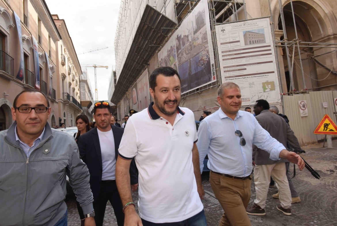 Strappo d’Abruzzo, Salvini si gioca l’azzurro