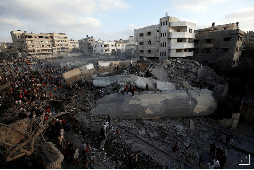 Gaza, la distruzione del Messhal annuncio di guerra