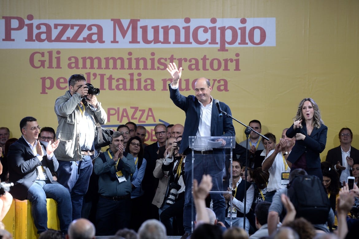 Zingaretti a Piazza Grande giura: «Il Pd cambierà strada»