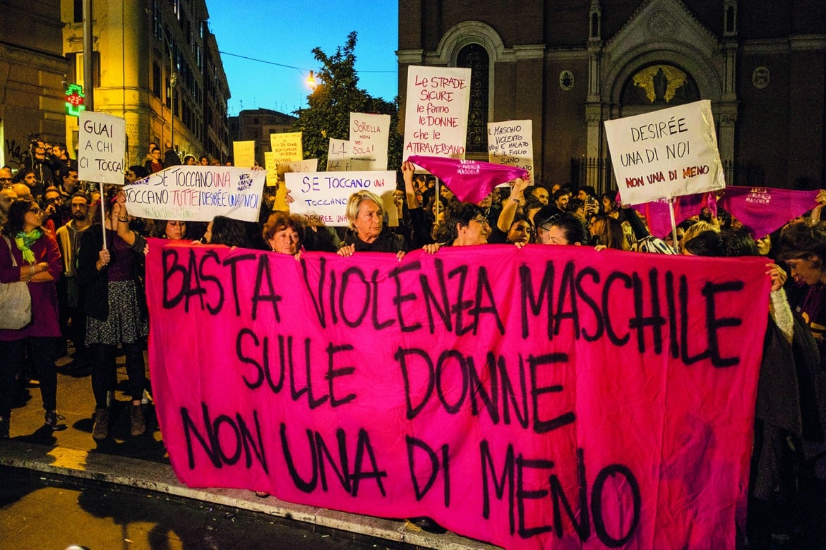 San Lorenzo in corteo per Desirée: «Basta violenza maschile sulle donne»