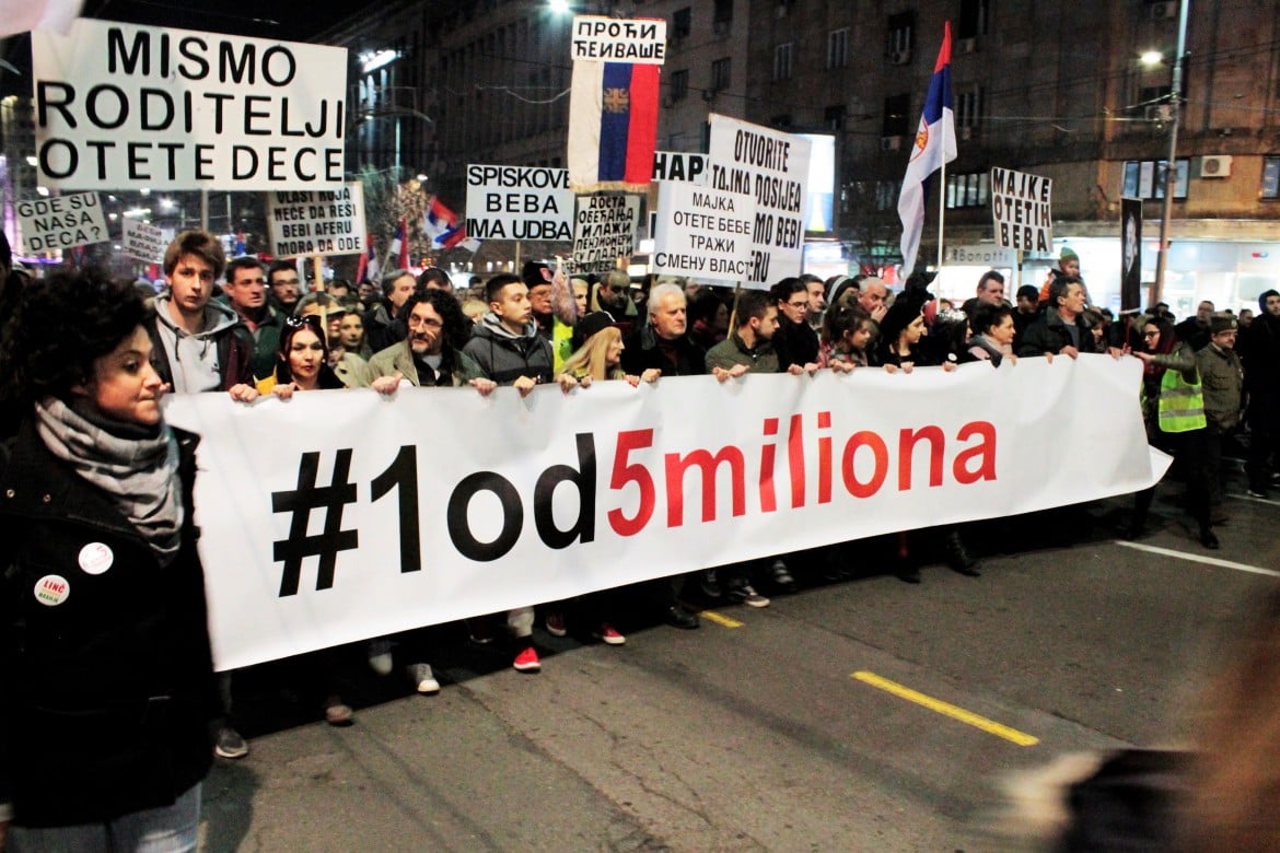 Uno su cinque milioni per le strade della Serbia