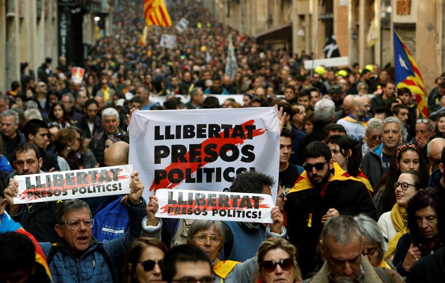 Processo di Madrid, in Catalogna è sciopero