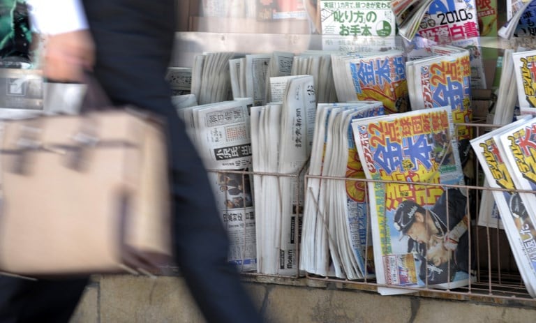 In Giappone il boom dei giornali «porta a porta»