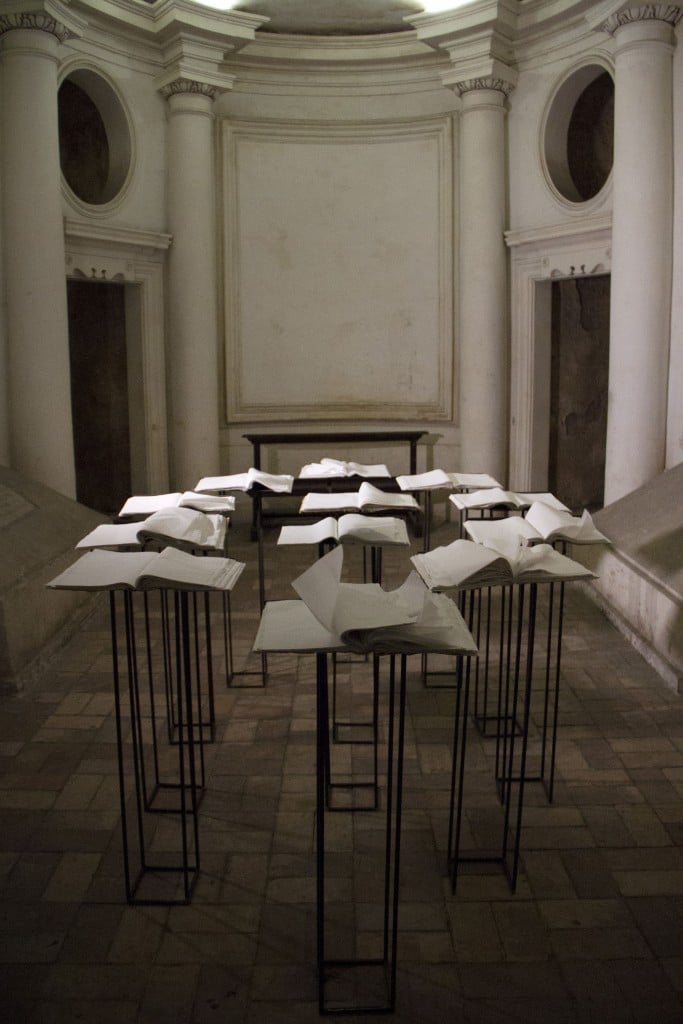 Il grecale soffia nella cripta del Borromini