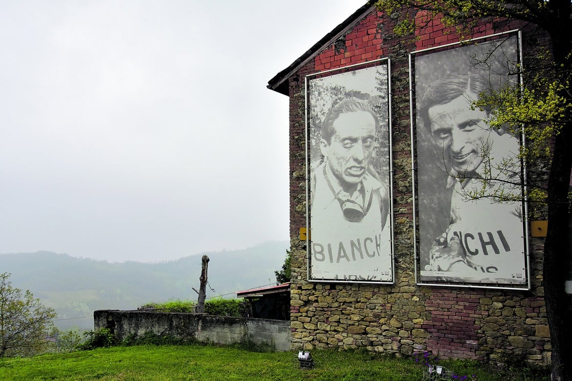 Murales per Coppi - foto di Enrico Carpegna