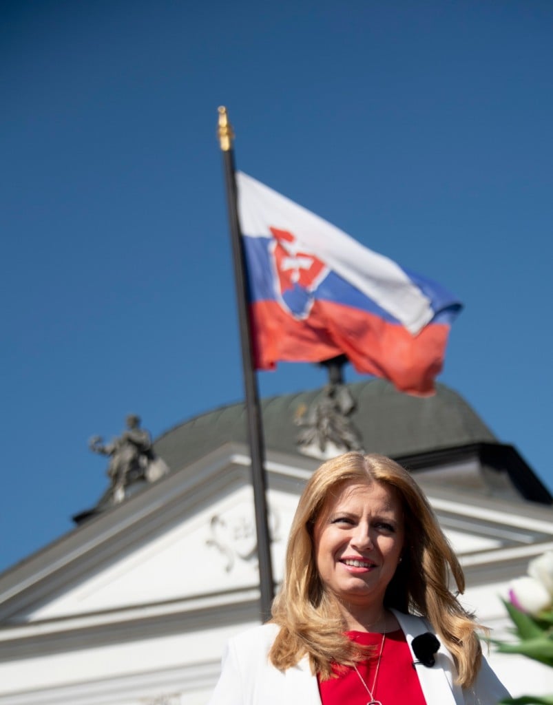 Caputova, la prima presidente donna della Slovacchia