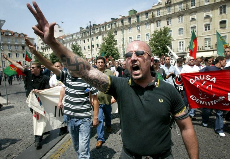 Portogallo, tutti mobilitati contro la minuscola estrema destra