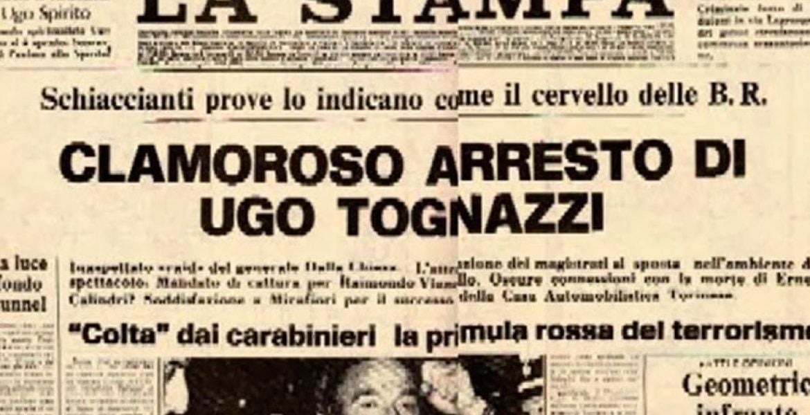 L’arresto di Ugo Tognazzi