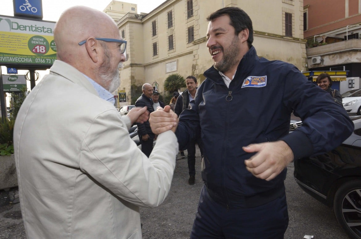 Rifiuti romani, Salvini minaccia di violare il decreto Salvini
