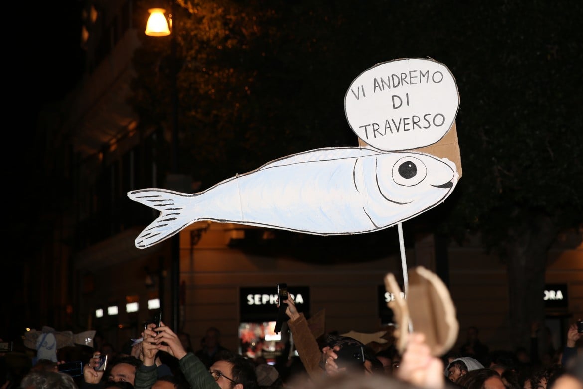 «Reggio non si Lega», sardine in piazza