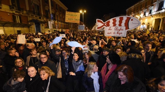 Da Bari a Foggia, per una politica migliore, «solidale e antifascista»