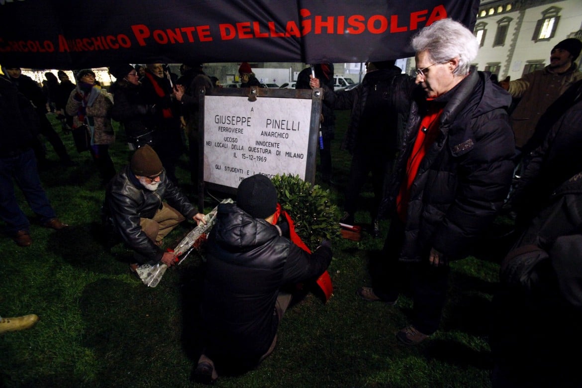 Commemorazioni divise per l’anarchico Pinelli