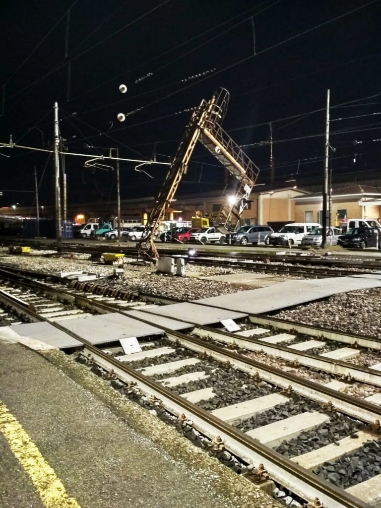 Stazione di Piacenza, tragedia sfiorata