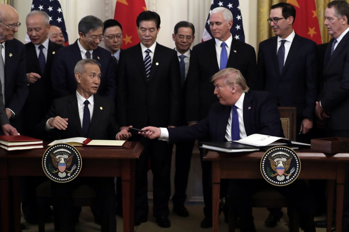 «Fase uno» vuol dire tregua, siglato l’accordo Usa-Cina