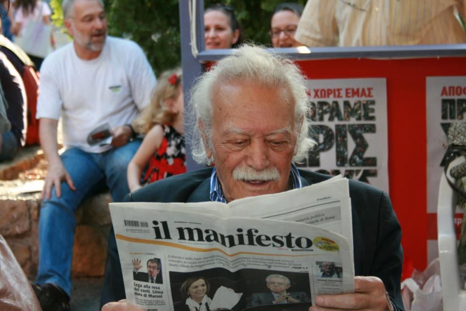 Addio al ribelle Manolis Glezos, primo partigiano d’Europa