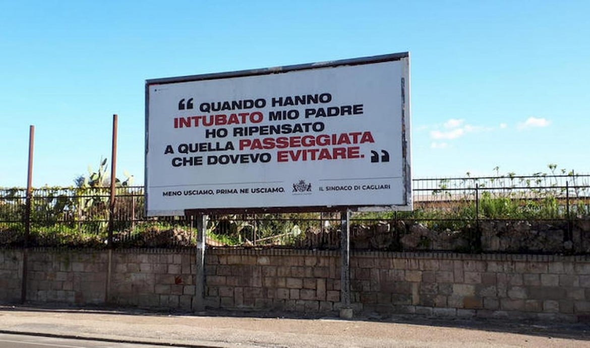 Manifesti choc a Cagliari, un’idea del sindaco (FdI)