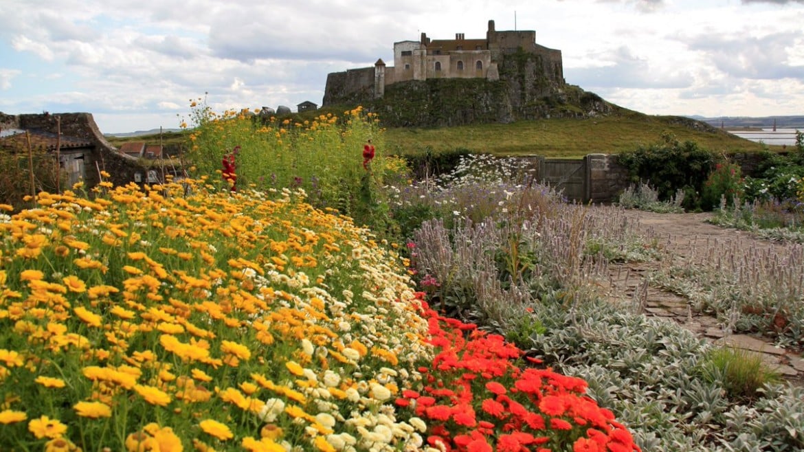 Il giardino di Lindisfarne Castle