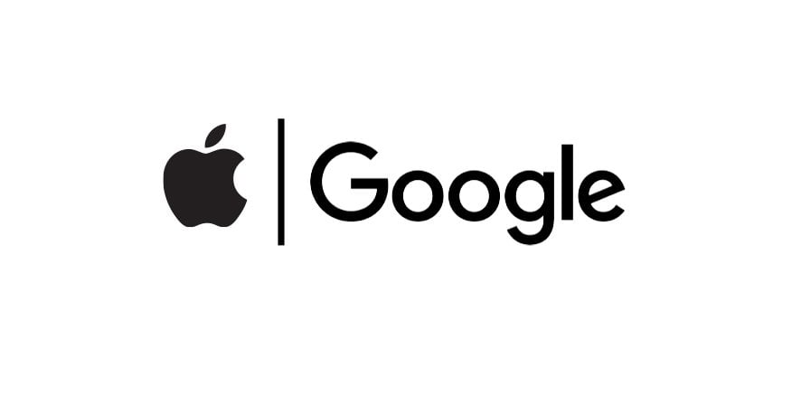 logo Apple Google