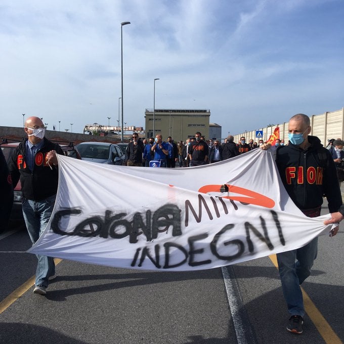ArcelorMittal: a Genova gli operai tornano in piazza: no alla cassa integrazione, il lavoro c’è