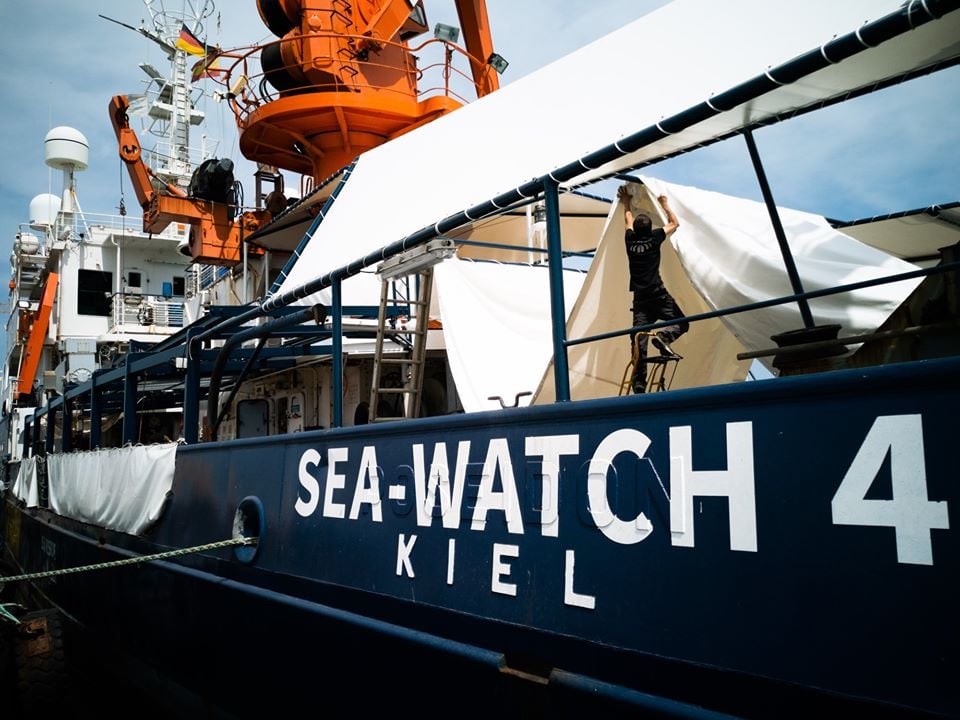 Sea-Watch torna in mare. Prima missione per la nuova nave