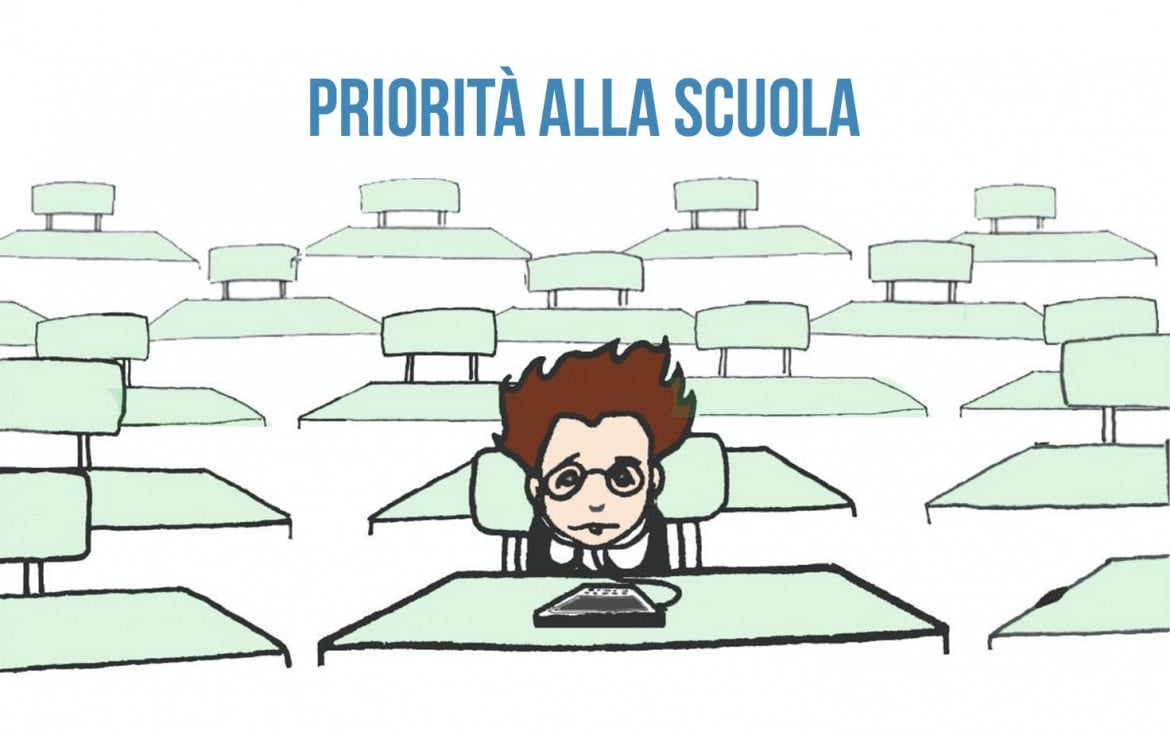 Da trenta città oggi la protesta a Roma: «Alla scuola va la priorità del mondo che verrà»