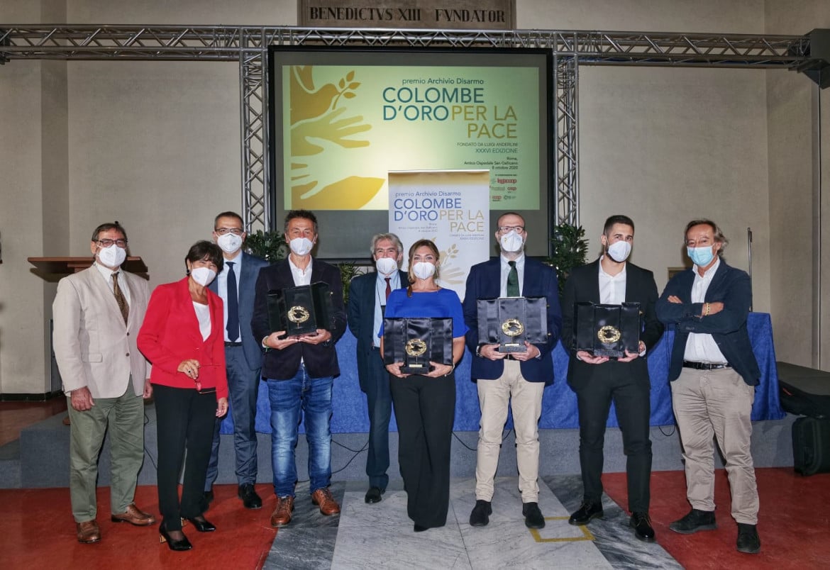 Colombe d’oro per la Pace, a Roma la premiazione della XXXVI edizione