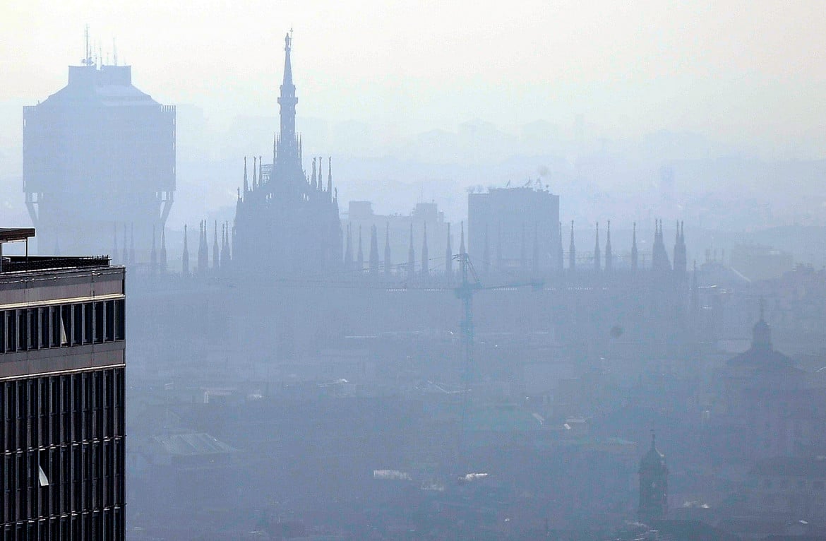 foto dello Smog a Milano