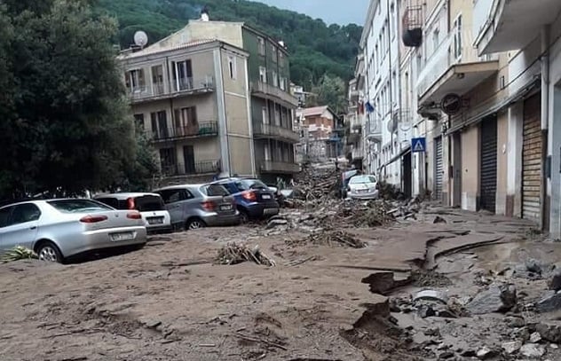 Alluvione in Sardegna due morti, un disperso e un paese distrutto