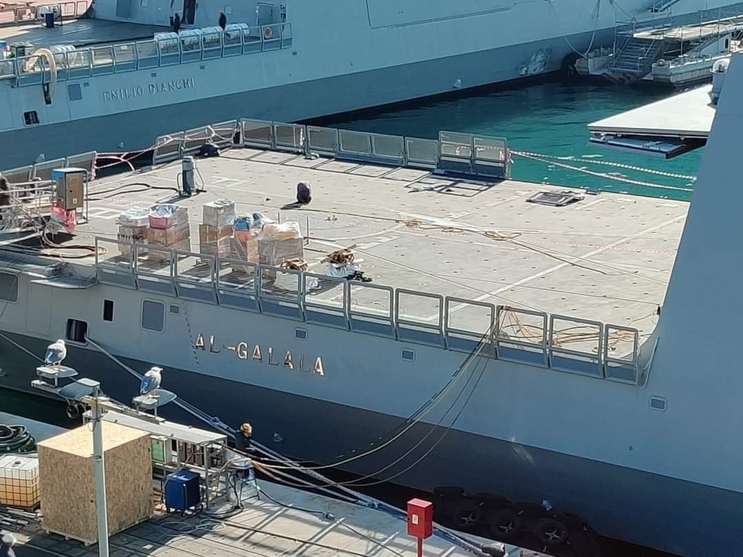 L’Egitto ribattezza la prima fregata italiana in attesa della seconda