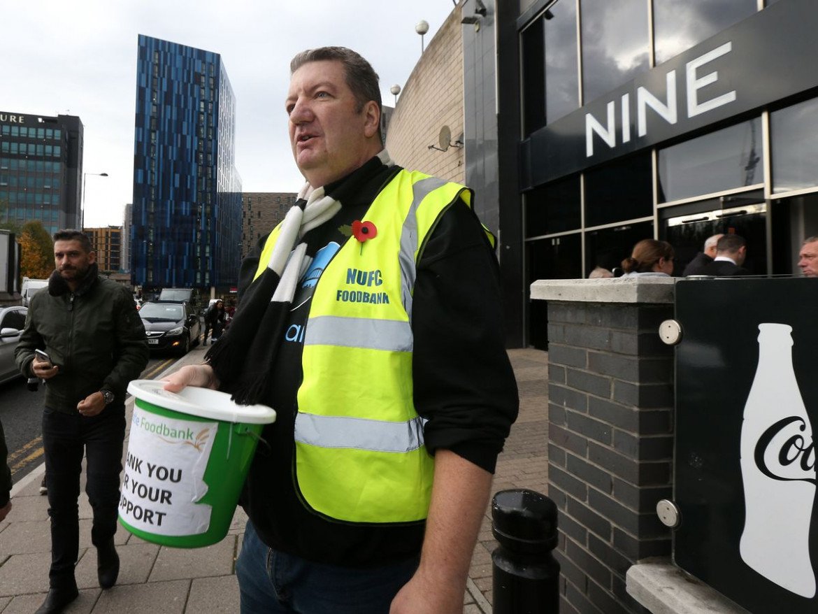 Una banca del cibo lanciata dal Newcastle United