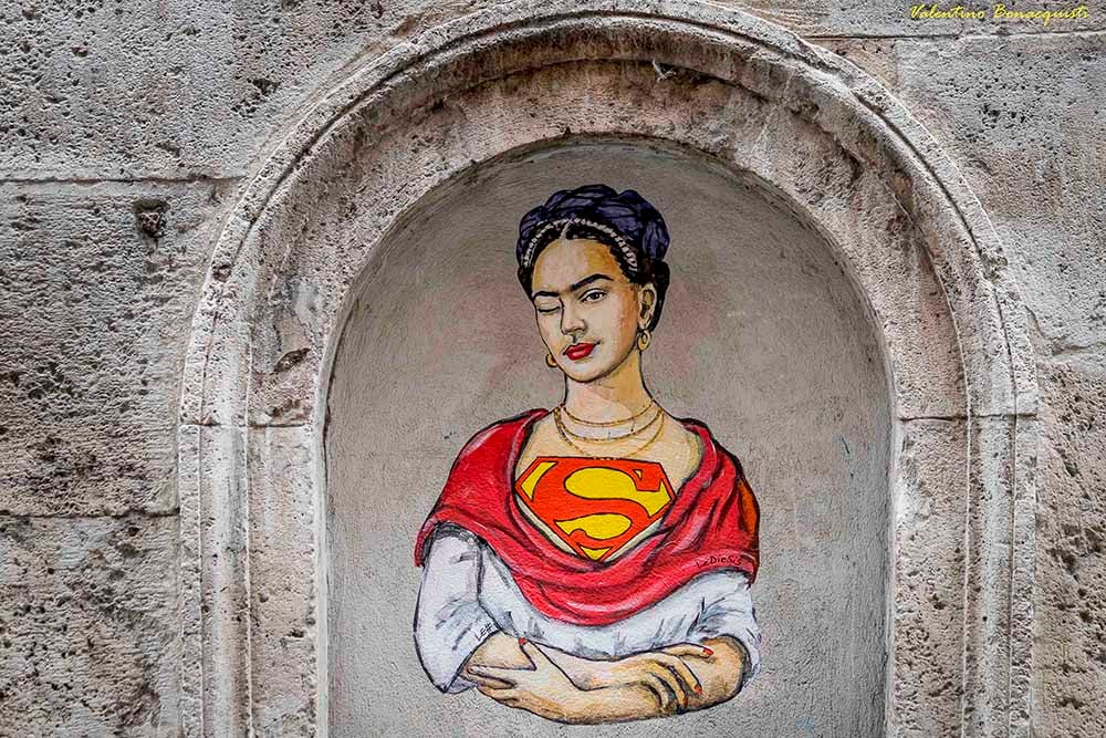 I superpoteri delle donne, e dalla street art