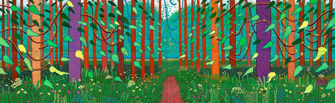 David Hockney, una primavera