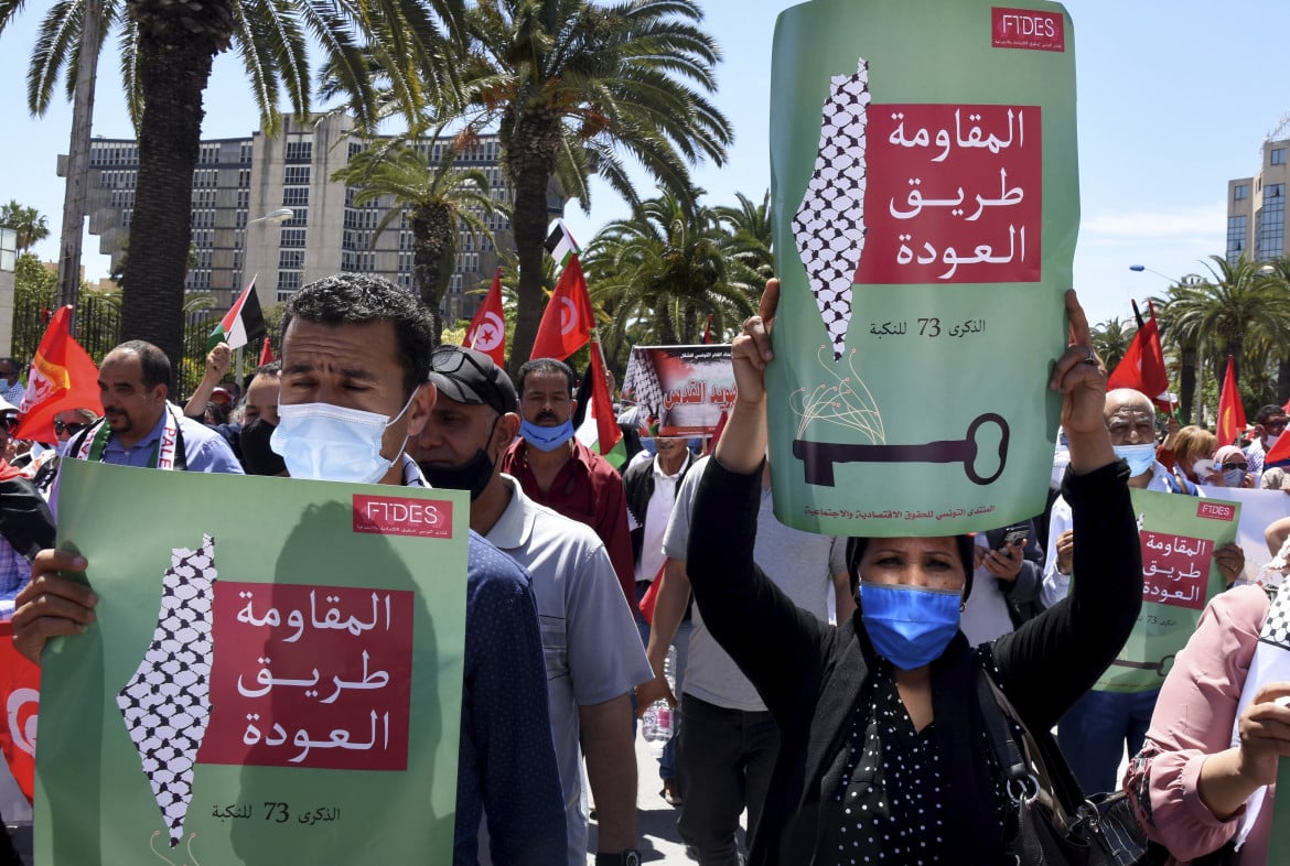 In Tunisia è tornata la Palestina