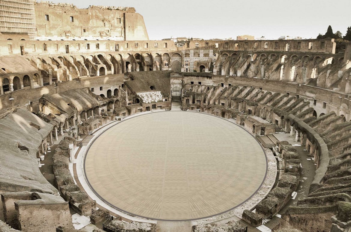 Una macchina del tempo nel ventre del Colosseo