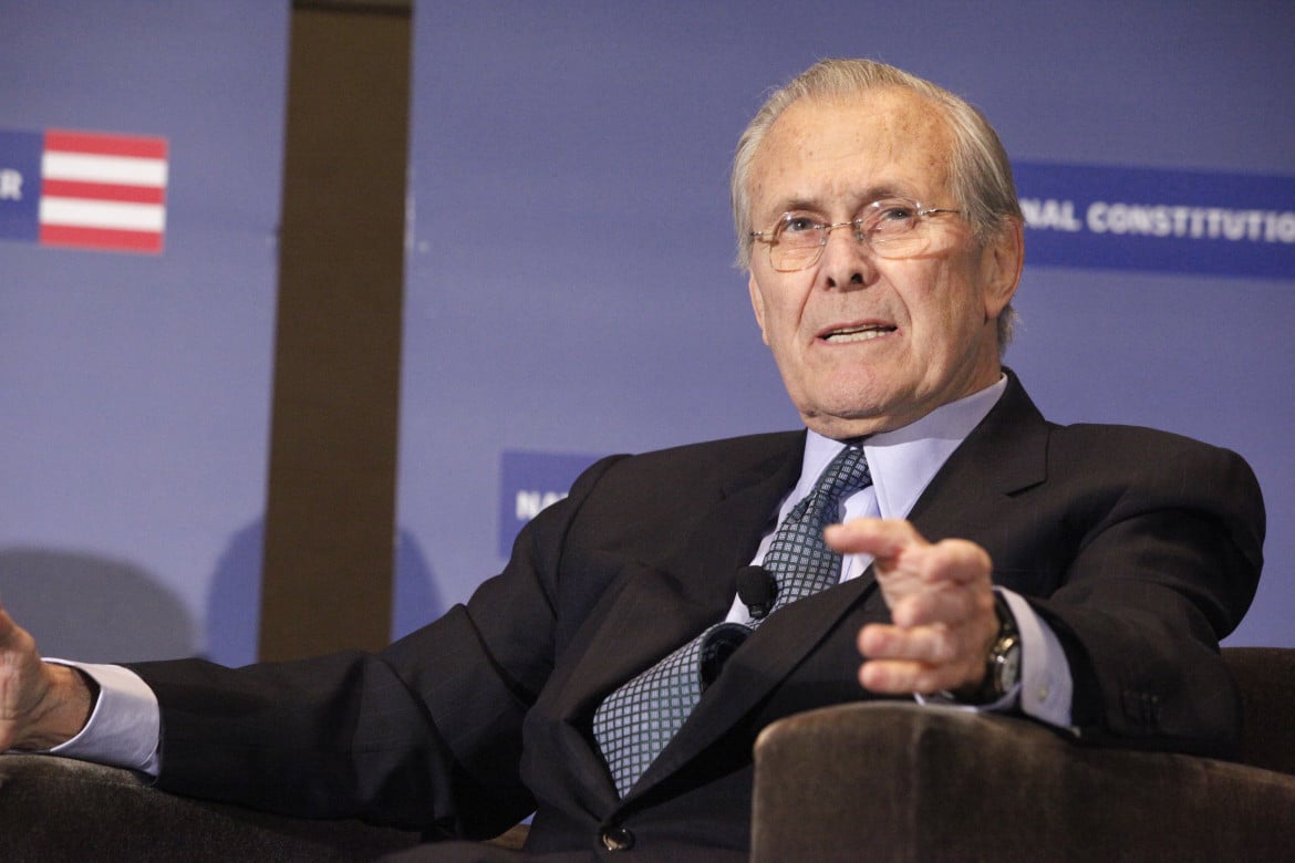Donald Rumsfeld, massacratore dell’Iraq