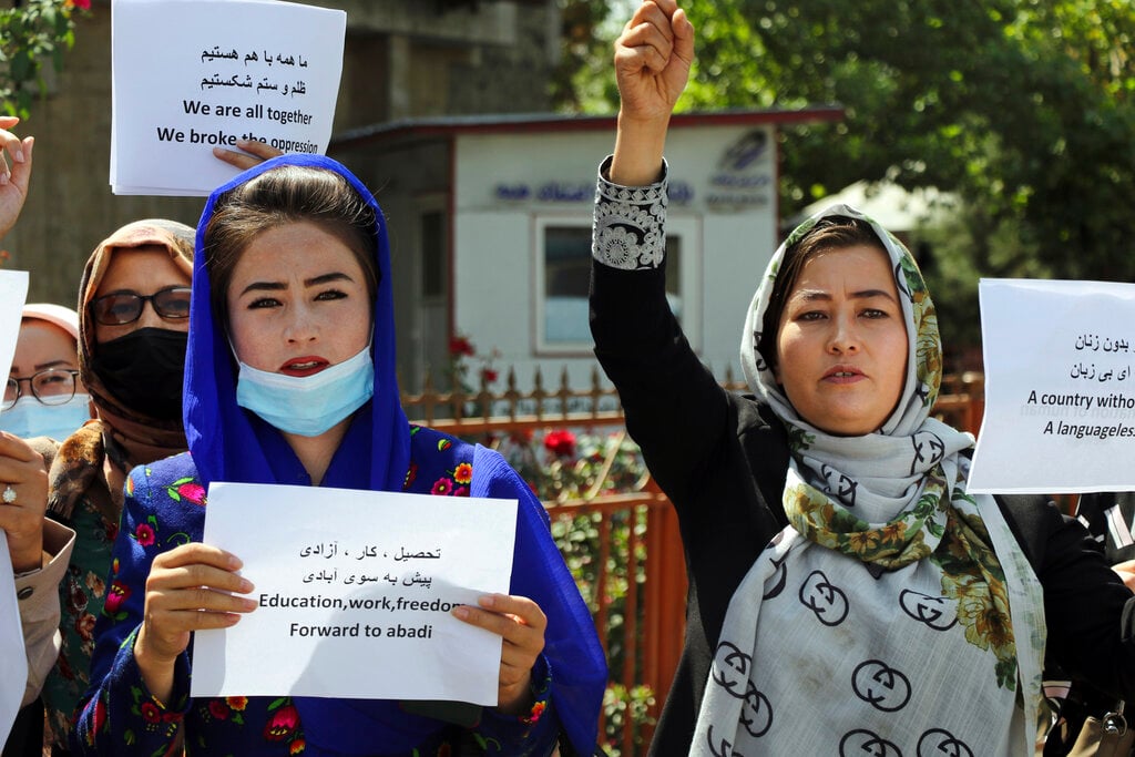 Con le donne afghane: «Lotteremo e non ci fermeremo»