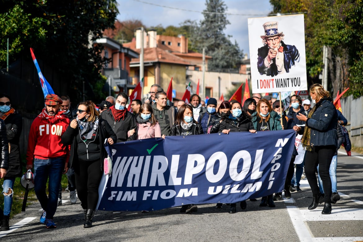 Whirlpool, da Napoli a Varese oggi è una questione nazionale
