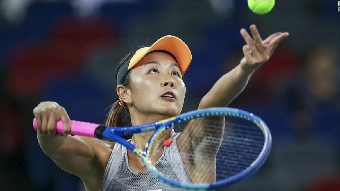 Caso Peng Shuai, sospesi i tornei femminili di tennis in Cina