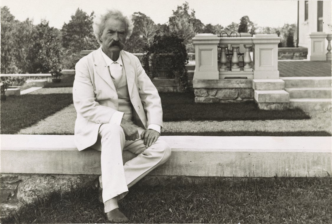 Uno stizzito Mark Twain escogita sagaci battute contro l’idioma di Goethe