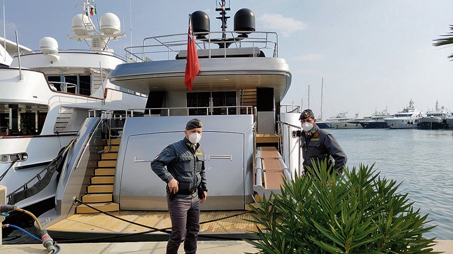 Agli oligarchi russi in Italia congelati 140 milioni di euro in yacht e ville