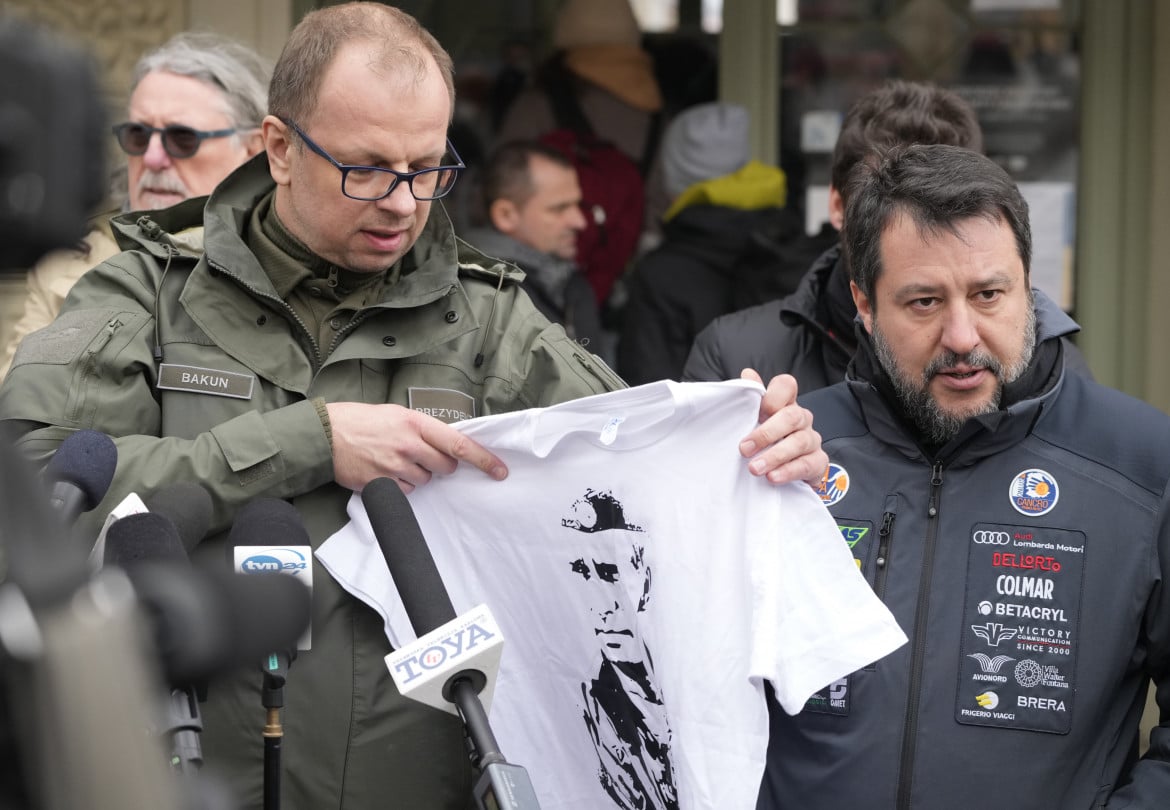 Salvini contestato dal sindaco in Polonia: «Sei amico di Putin»