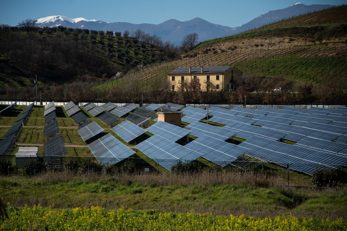 Impianto fotovoltaico a Cosenza, foto Getty Images