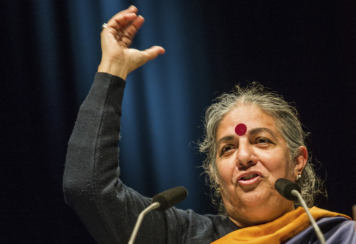 Vandana Shiva è in Italia contro gli Ogm
