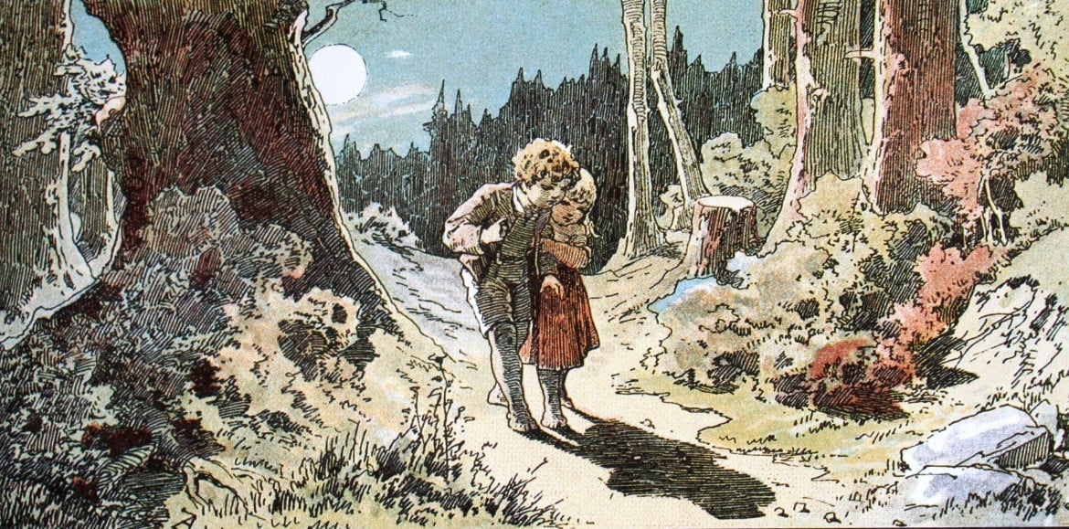 Illustrazione di Hänsel e Gretel di Alexander Zick