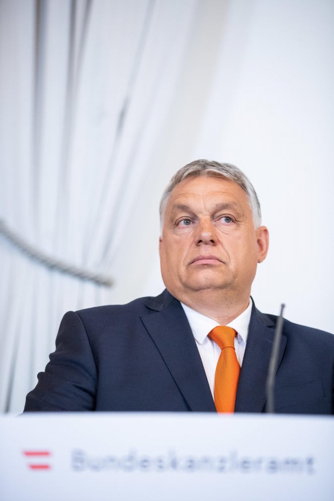 Il premier ungherese Viktor Orban, foto Ansa