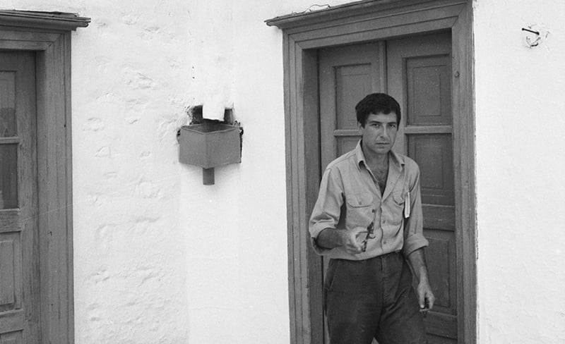 Leonard Cohen, il greco