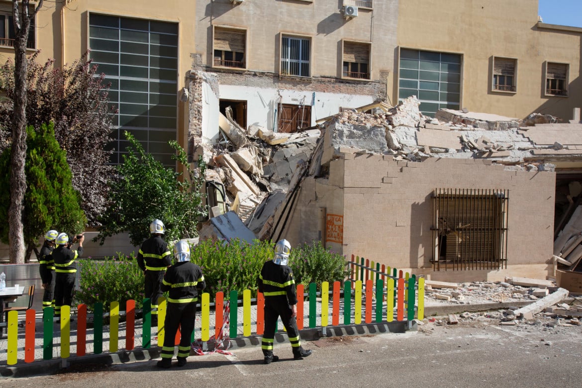 Cagliari, crollo all’Università: occupata l’aula magna