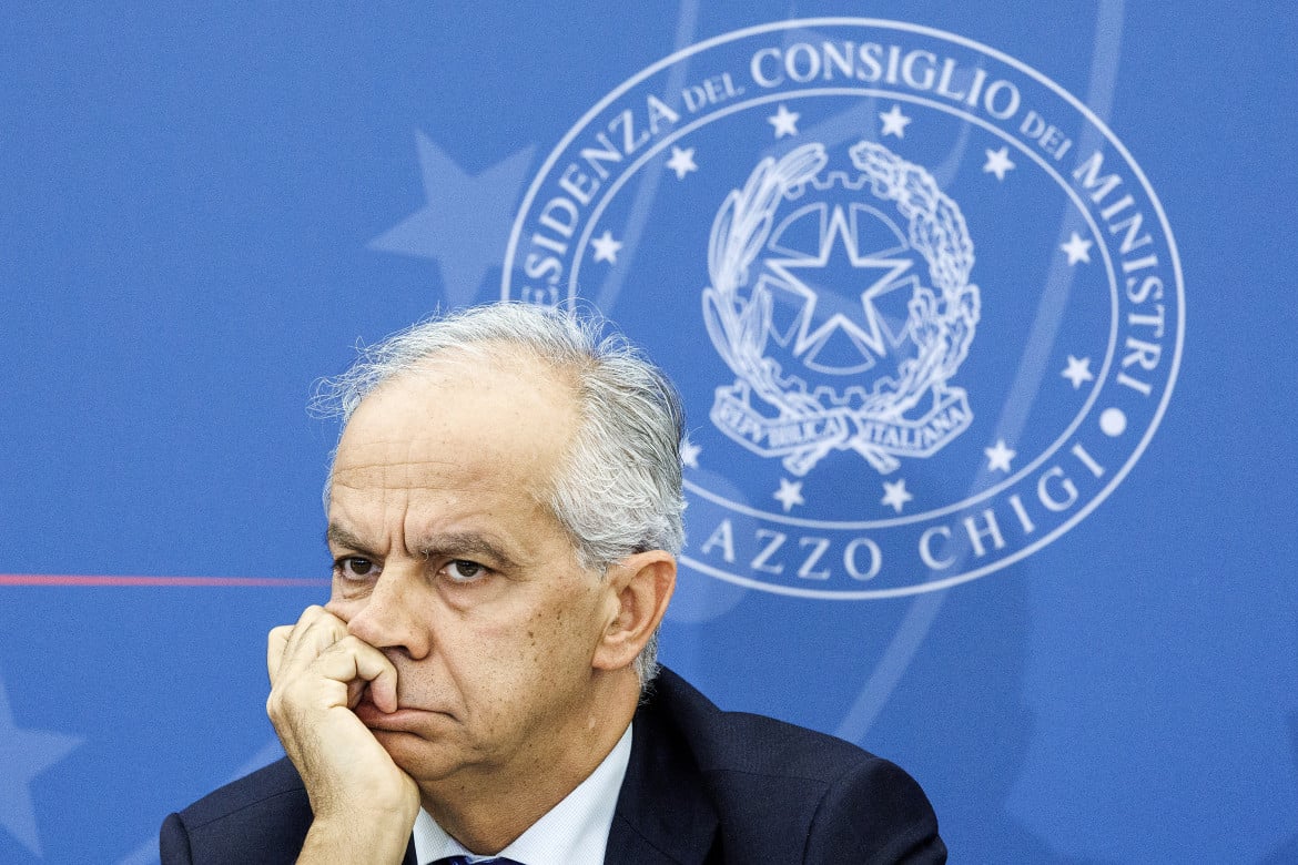 Il ministro dell’Interno Matteo Piantedosi foto di Roberto Monaldo /LaPresse