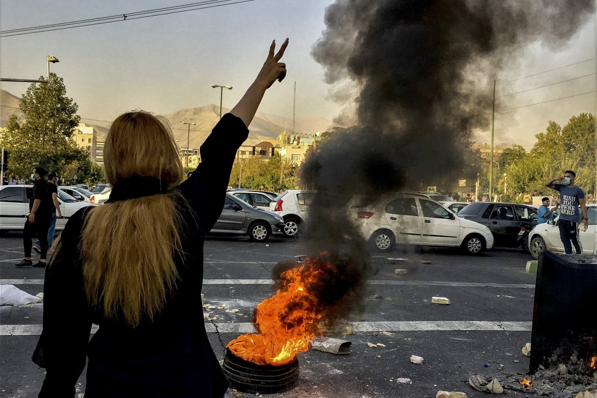 Protesta in Iran, foto Ap